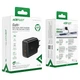 Мережевий зарядний пристрій ACEFAST A29 PD50W GaN (USB-C+USB-C) dual port charger Black - изображение 2