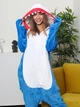 Піжама Кігурумі My Kigu Жіноча Акула Блакитний Розмір XL 175-185 см (108641) - зображення 6