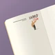 Блокнот «Inspiring notebook», жовтий - зображення 2