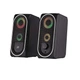 Колонки 2E-PCS234BK 2.0 6 Вт RGB USB+mini jack 3.5 мм Black - изображение 2