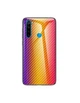 Панель Logarm Knitin Carbon для Xiaomi Redmi Note 8 Помаранчевий Без бренду - зображення 1