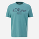 T-shirt męski s.Oliver 10.3.11.12.130.2152232-65D1 XL Turkusowy (4099975524198) - obraz 5