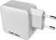 Сетевое зарядное устройство Vokamo 2xType-C, 1xUSB Spow GaN 66W White (VKM30031) - изображение 3