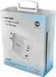 Сетевое зарядное устройство Vokamo 2xType-C, 1xUSB Spow GaN 66W White (VKM30031) - изображение 4