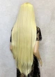 Парик на сетке Lace Wig Super Straight тон 613 длинный блонд 100 см термостойкое волокно - изображение 7