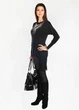 Туніка жіноча Lila S Чорний (NLS-1107-Black) - изображение 3