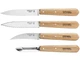 Набір кухонних ножів 4шт, бук Opinel Essentials Natural Box Set 001300 - зображення 1
