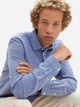 Рубашка хлопковая мужская Tom Tailor 1040008-34406 S Royal Blue Chambray (4067261475615) - изображение 5
