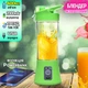 Фитнес блендер беспроводной A-Plus Juice Mixer 400мл, Powerbank 2000мАч, 4 ножа Зеленый - изображение 1