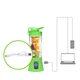 Фитнес блендер беспроводной A-Plus Juice Mixer 400мл, Powerbank 2000мАч, 4 ножа Зеленый - изображение 5