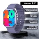 Смарт годинник Smart Watch V9 PRO MAX-2.1 дюйма-підтримка дзвінків, спортивні режими, 2 ремінці Violet - зображення 1