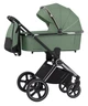 Коляска универсальная 2 в 1 Carrello Ultimo CRL-6511 NF Forest Green + чехол для ножек и рюкзак - изображение 1