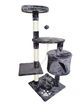 Когтеточка (дряпка) для кошек Avko Cat Tree 1049 Grey + домик, лежанка и 3 игрушки - изображение 4
