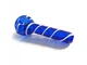 Скляна люлька N72 Blue Glass pipe 103мм - изображение 2