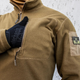 Толстовка флісова Armoline 1/4 Zip TRAVEL DEFENCE Coyote. S - зображення 5