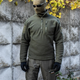 Толстовка флісова Armoline 1/4 Zip TRAVEL DEFENCE Olive. L - зображення 8