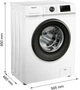 Пральна машина HISENSE WFVC6010E - зображення 8