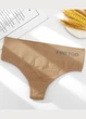 Женские трусики стринги Удобные FINETOO 1067-44-46 Бежевый 44-46 (M-L) 1 шт - изображение 3