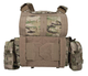 Плитоноска Warrior Assault Systems Dynamic Combat System c закрытыми подсумками M 4 5,56 мм size M multicam - изображение 5