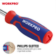 Отвертка 6 в 1 WORKPRO CR-V PRO WP221046 - изображение 5
