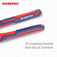 Клещи переставные WORKPRO 250 мм CR-Ni PRO WP231111 - изображение 4