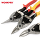 Набор ножниц по металлу WORKPRO 250 мм (3 предм.) PRO WP200001 - изображение 4