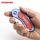 Нож трапециевидный складной алюминиевый WORKPRO PRO WP211005 - изображение 6