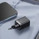 Мережевий зарядний пристрій Baseus Super Si Pro Quick Charger Type-C+USB 30W адаптер зі швидкою зарядкою black - зображення 11