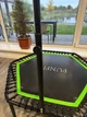 Батут для занятий фитнесом с ручкой FunFit 127 см Green - изображение 7