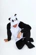 Піжама Кігурумі Сліп Для Хлопчиків Kigurumi Панда Весела Чорно-біла 165-175 см. (2012/1) - зображення 4