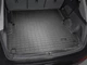 Коврики в багажник Audi Q7 II (4MB) 2016 - за 2 рядом, черный, Tri-Extruded (WeatherTech) - штука - изображение 1