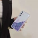 Чохол Glitter для Samsung Galaxy A34 / A346 бампер рідкий блиск акваріум фіолетовий - зображення 3