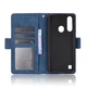 Чехол-книжка с кармашками Deexe Wallet Stand для ZTE Blade A7 (2020) 64GB - Blue - изображение 6
