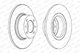 Тормозные диски FERODO DDF035 21013103010, 21013501070, 21013103002 - изображение 2