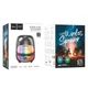 Портативная Bluetooth колонка HOCO Crystal colorful luminous BT speaker BS58 BT5.1 TWS 10W 4H - изображение 4