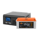 Комплект резервного питания LP (LogicPower) ИБП + литиевая (LiFePO4) батарея (UPS B430+ АКБ LiFePO4 2944W) - изображение 1