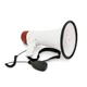 Гучномовець Megaphone ER-55U, 25W, живлення від акумулятора 6В, СЗУ, White/Red, Box - зображення 1