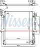 Радіатор охолодження двигуна NISSENS 628966 Mitsubishi L200 MN135033 - зображення 1