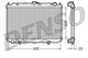 Радиатор охлаждения двигателя DENSO DRM46016 Nissan Almera 21410BU100, 21410BU101 - изображение 1