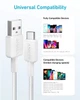 Кабель Anker 322 USB-A to USB-C - 0.9 м Nylon White (A81H5H21/A81H5G21) - изображение 3