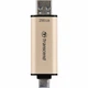 USB флеш накопитель Transcend 256GB JetFlash 930 Gold-Black USB 3.2/Type-C (TS256GJF930C) - изображение 5