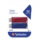 USB флеш накопичувач Verbatim 2x32GB Store'n'Go Slider Red/Blue USB 2.0 (49327) - изображение 8