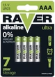 Батарейка Raver by Emos B7911 AAA Alkaline BLI 4 шт. (B7911) - зображення 1