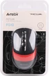 Мышь беспроводная A4Tech FG10 Black/Red USB - изображение 6