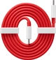 Кабель OnePlus SUPERVOOC Type-C to Type-C 100 cm Red (5481100047) - изображение 1