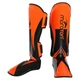 Защита голени и стопы защита для ног Maraton Fight Gear Heroe 9321 размер S Orange-Black - изображение 1