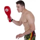 Ракетка для тхэквондо одинарная кожаная Pro-Box Heroe 0590 Red-White - изображение 8