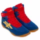 Замшеві борцівки Maraton Wrestling Heroe 4010-1 розмір 39 Blue-Red - зображення 3