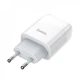 Мережевий зарядний пристрій Original Hoco C72A Glorious 1USB 2.1A White - зображення 5