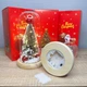 Новогодняя елка в колбе Christmas Light с LED подсветкой и шарами на батарейках со светящейся светодиодной гирляндой - изображение 4